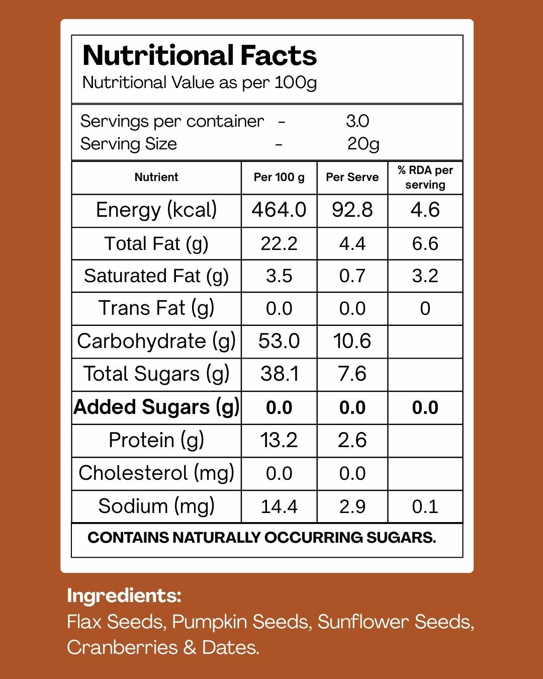 Seeds Mix Ladoo