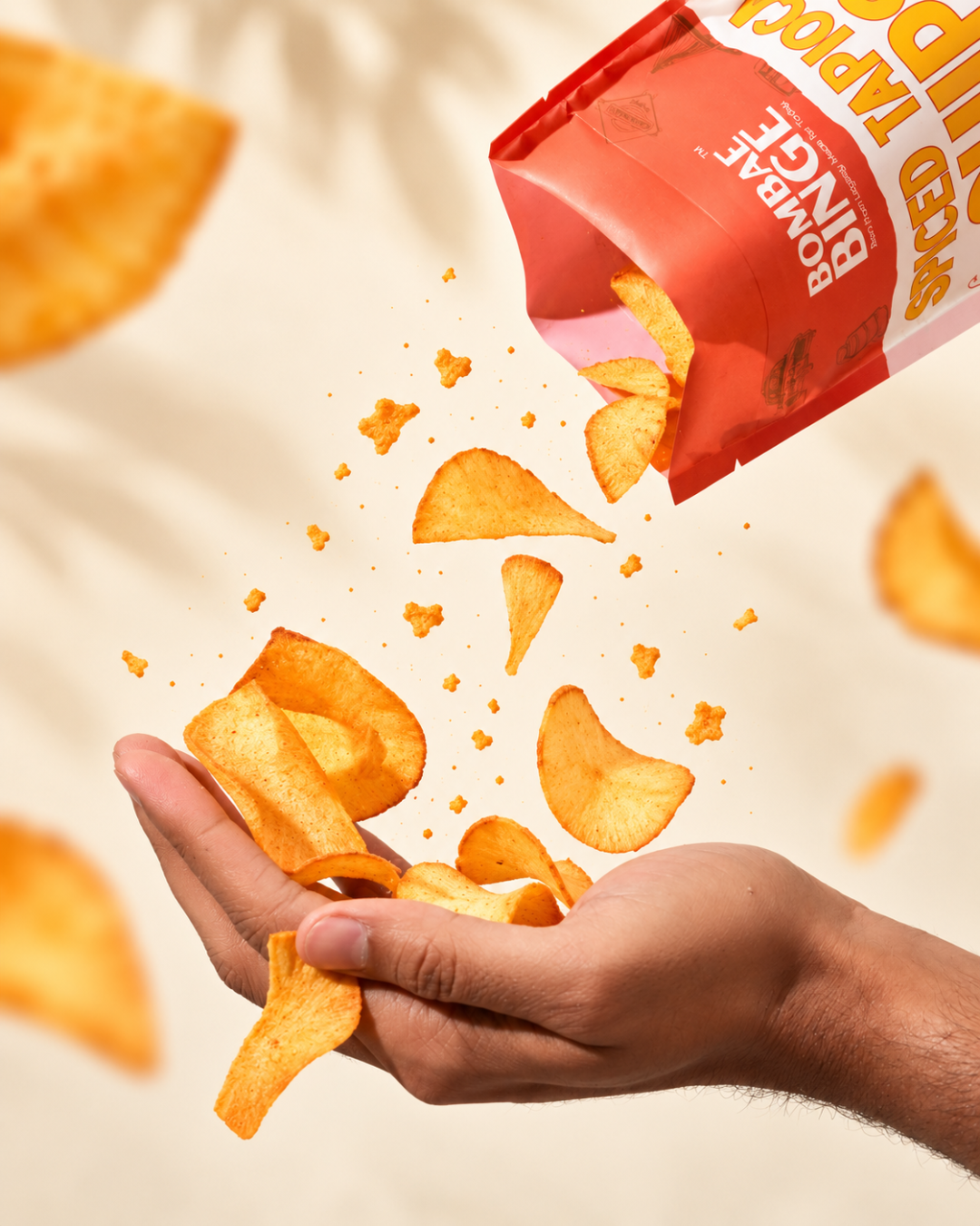 Spiced Tapioca Chips