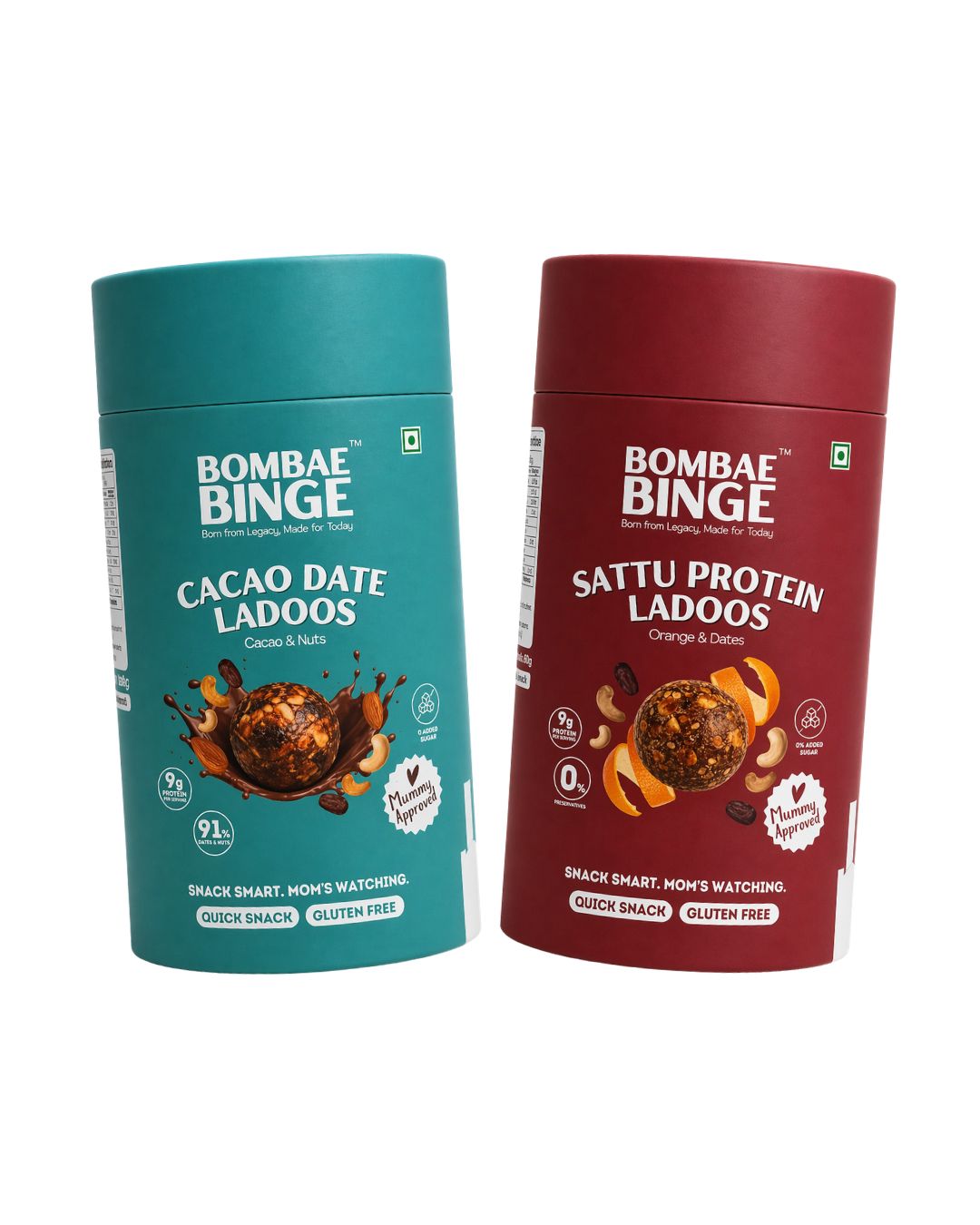 Cacao Dates and Sattu Protein Combo Tins