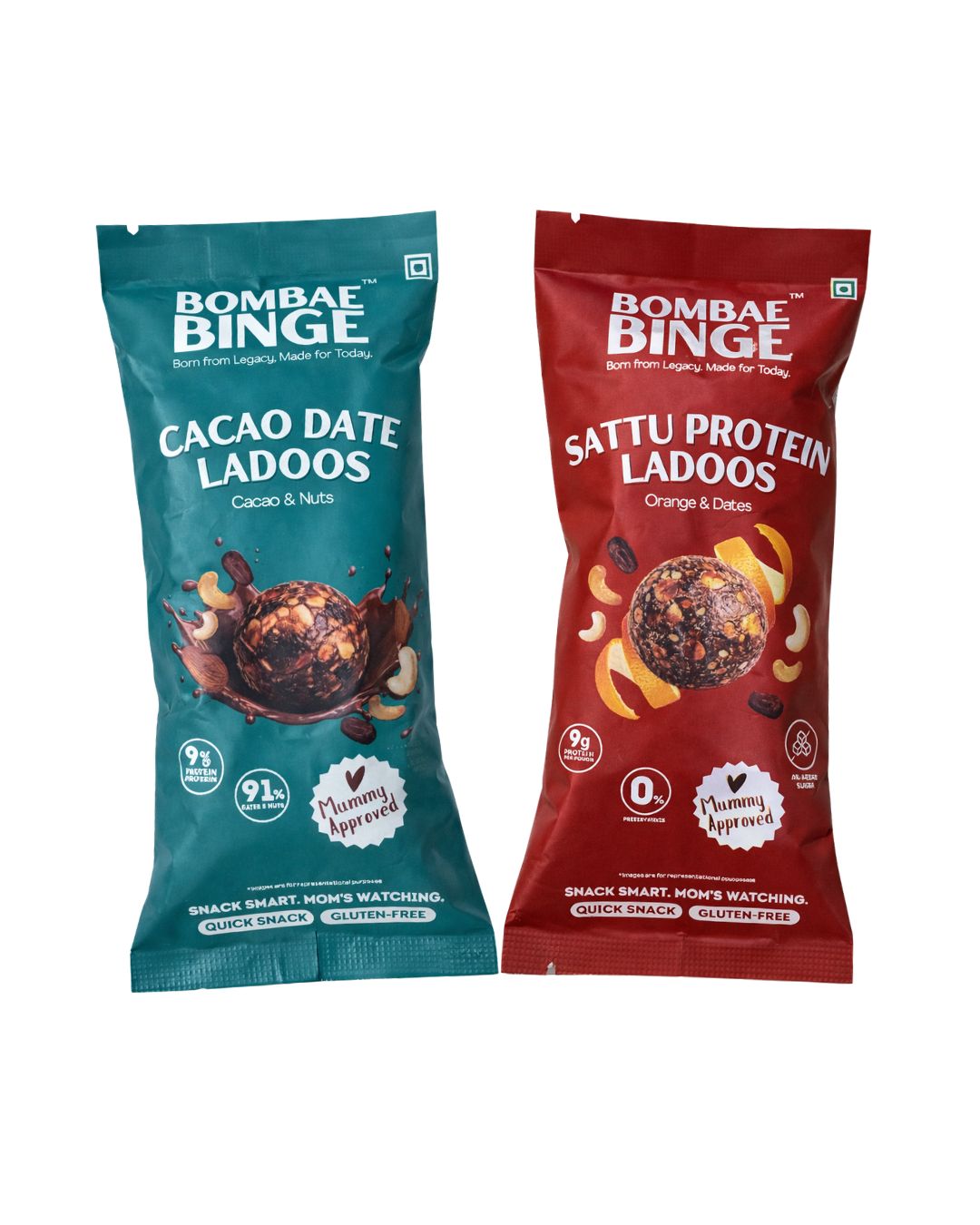 Cacao Dates and Sattu Protein Combo Tins