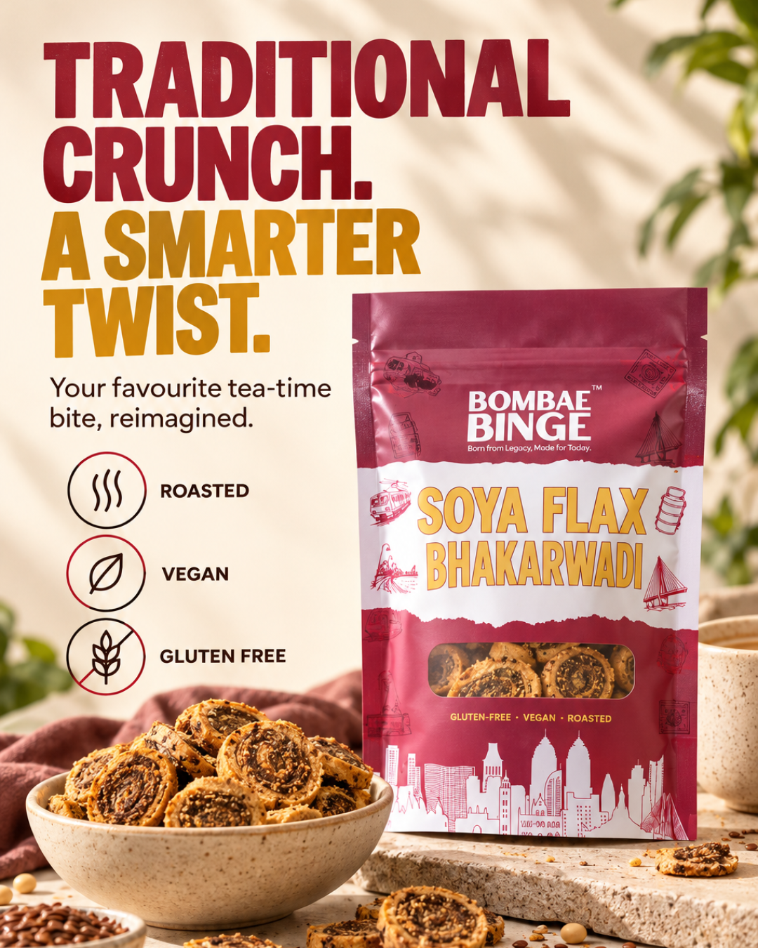 Soya Flax Bhakarwadi