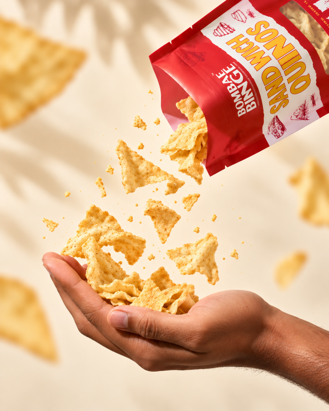Bombay Masala Quinoa Chips