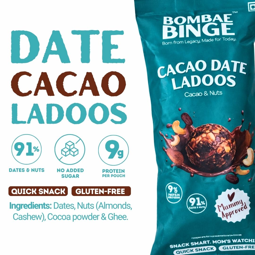 Cacao Dates Ladoo Pouch