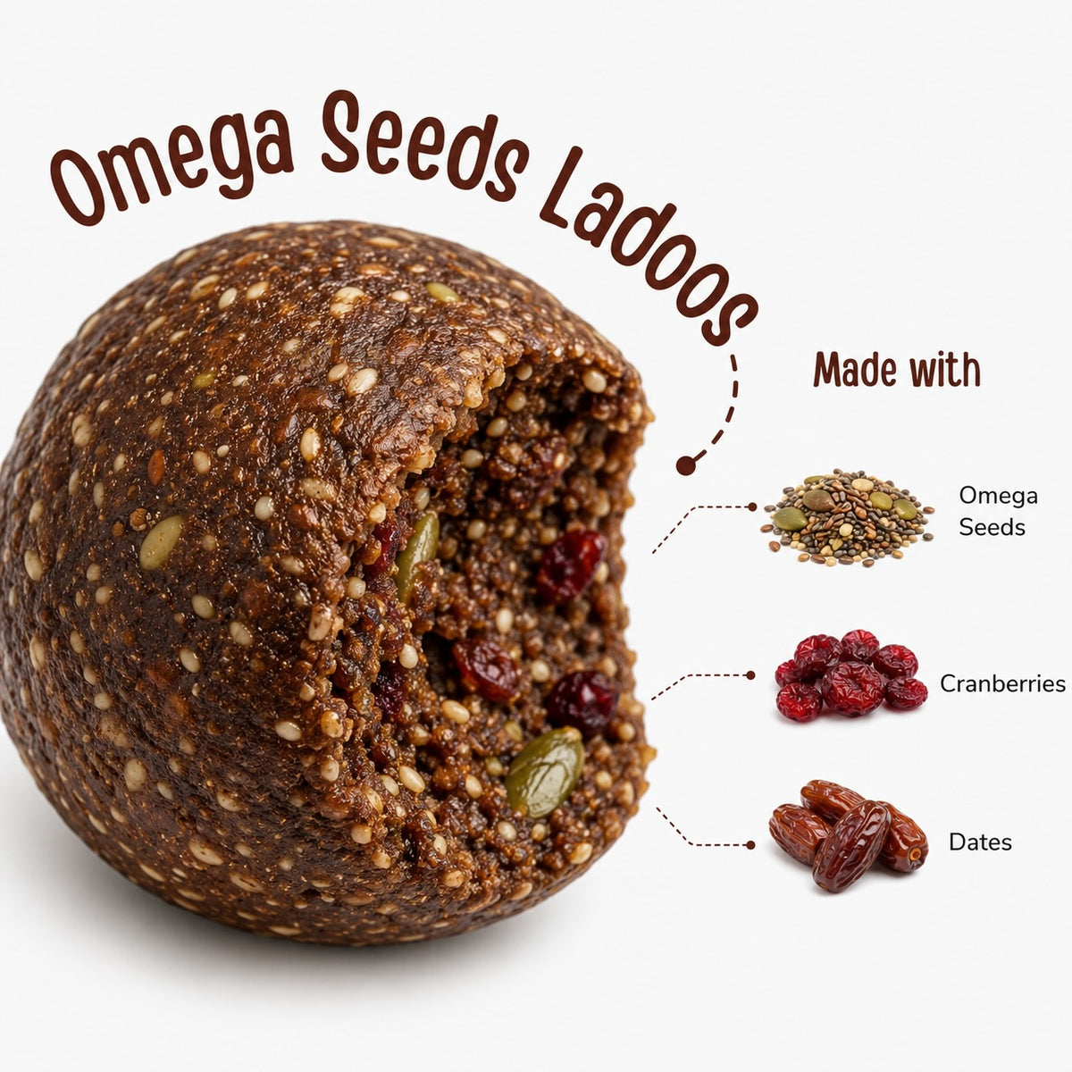 Omega Seeds Mix Ladoo